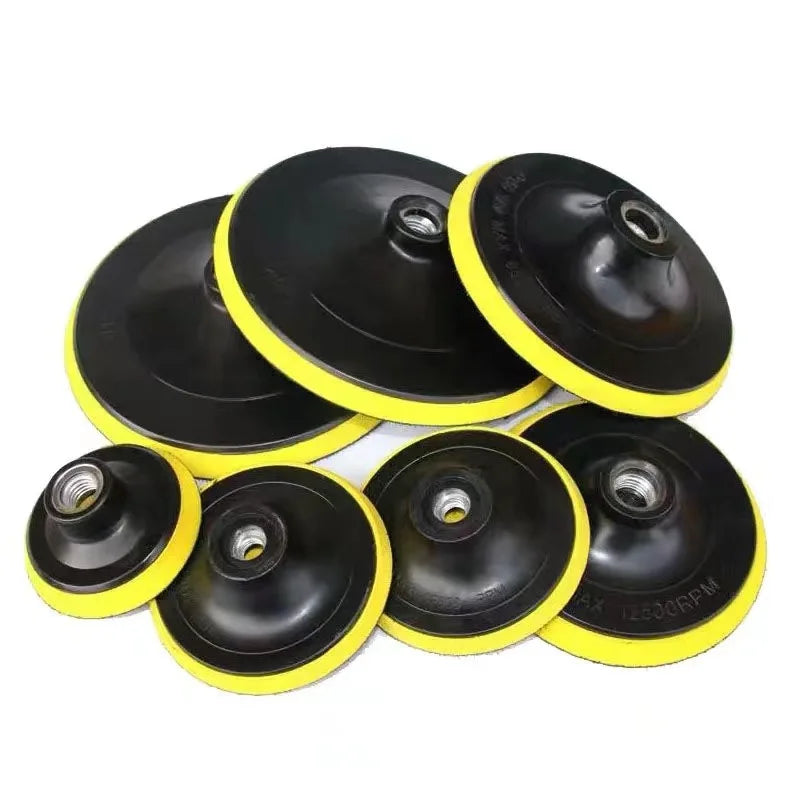Good Quality 100mm Plastic Polishing Pad Backing Plate Holder Polishing Pads Back Pad M14
