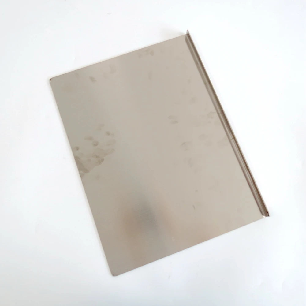 Stainless Steel Chopping Board Food Grade Operation Panel Brushing/Milling Sheet Metal Laser Cutting Service TUV/ISO Certified