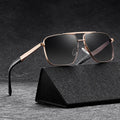 DOISYER Luxury Men's Designer Polarized Sunglasses UV400 Sun Glasses with Double Girder for Driving-High Quality Pilot Style