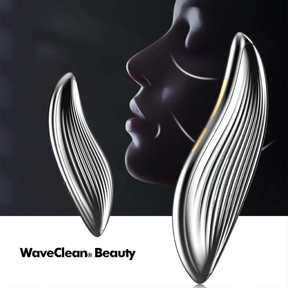 Korea Beauty Gua Sha Handheld Facial Sculpting Device USB Plug 45 Degrees Vibration Face Lift Tighten Eye Massager OEM