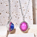 C4028P Abiding Jewelry Good Selling 925 Sterling Silver Cats Eye Gems Cabochon Women Custom Made Necklace Silver Pendant