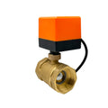 1/2Inch to 2Inch Two-Way Motorized Brass Electric Ball Valve 220V/12V/24V Three Wire One Control Ball Valve
