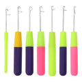 Plastic Knitting and Crochet Needles for Jumbo Braiding Twist Hair and Weaving Dreadlock