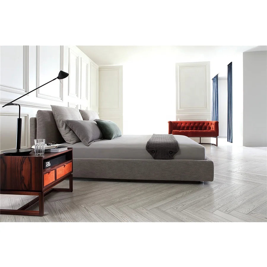 New Arrival Italian Modern Style Soft Bed for Hotel Villa Bedroom
