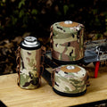 Outdoor Gas Tank Case Anti-Fall Gasoline Canister Protective Covers Camo Cylinder Tank Storage Bag Camping Picnic Tissue Box