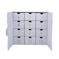 Custom Advent Calendar  Luxury Cardboard Paper Gift Beauty Cosmetic Packaging 12Days Countdown Christmas Advent Calendar Boxes