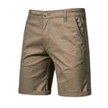 China Clothing Manufacturer Classic 100% Polyester Casual Mid Waist Breathable & Quick Dry Chino Shorts for Men