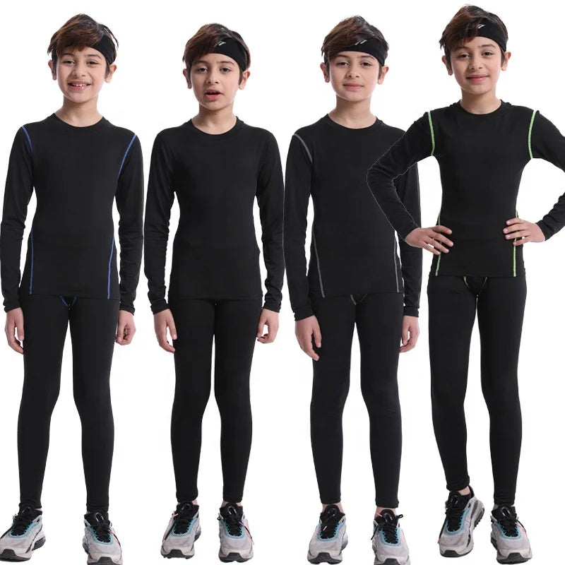 High Waist Windproof Compression Running Pants Wholesale Sportswear Set for Adults Recyclable Football Leggings for Yoga Sport