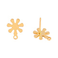 40pcs/lot 14K Gold Plated Stainless Steel Clasps & Hooks Irregular Shape DIY Jewelry Making Material Model D2372/D2373