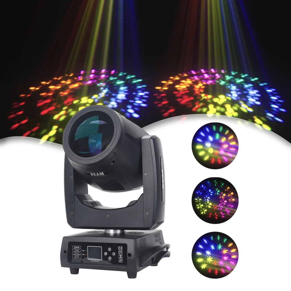 Mini Sharpy Beam 230W 7r Moving Head Light DMX Dj Lights High Brightness Stage Effect Light