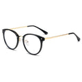 New Products Retro Oval Optical Frames TR90 Female Anti Blue Light Computer Screen Glasses