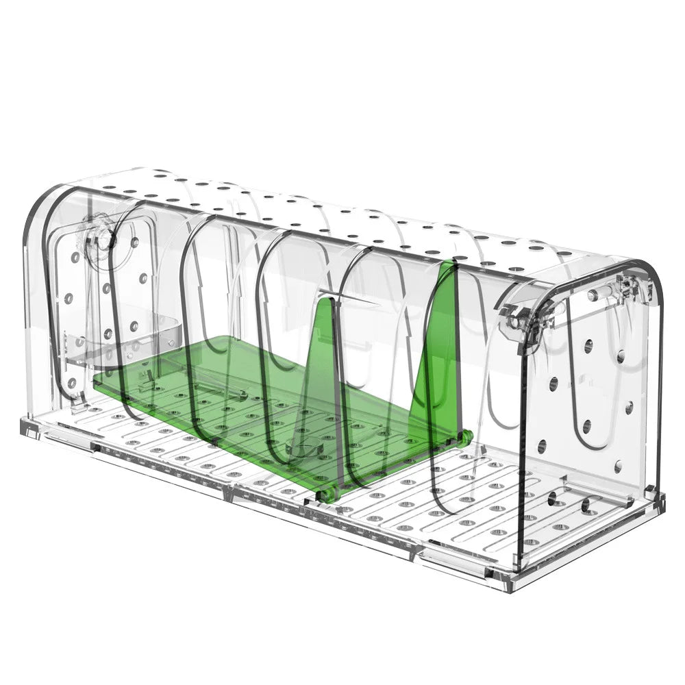 Hot Selling Live Mouse Box No Poison Manufacturers Indoor Humane Plastic Cage Killer Mouse Trap