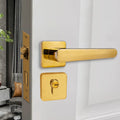 European Antique Traditional Hampton Black Gold Door Lever Handles Lock 2-3 Lever Aluminium Zinc Alloy Brass Priced