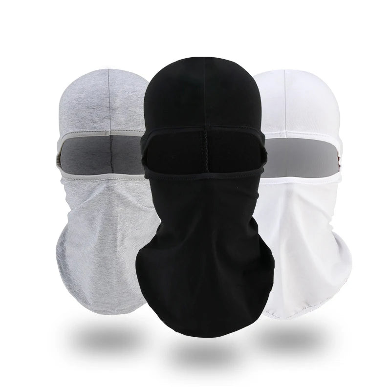 Custom Logo Cycling Motorcycle Breathable Helmet Lining 100 Cotton Ski Full Face Cover Skull Balaclava Mask