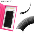 MATTE BLACK 16 Rows CASHMERE LASH EXTENSION LASH TRAY Supplies Silk Classic Mega Russian Volume Individual Eyelash Extensions