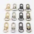 Meetee BK102 14/16/19mm Egg Tail Hook Buckle Alloy Swivel Trigger Clasp Buckles for Dog Collar Bag Strap Connecting Hardware