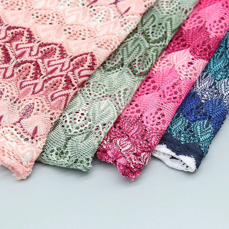 Hot Selling Stretch Color Changing Fabric Trendy Durable Net Fabric for Dress