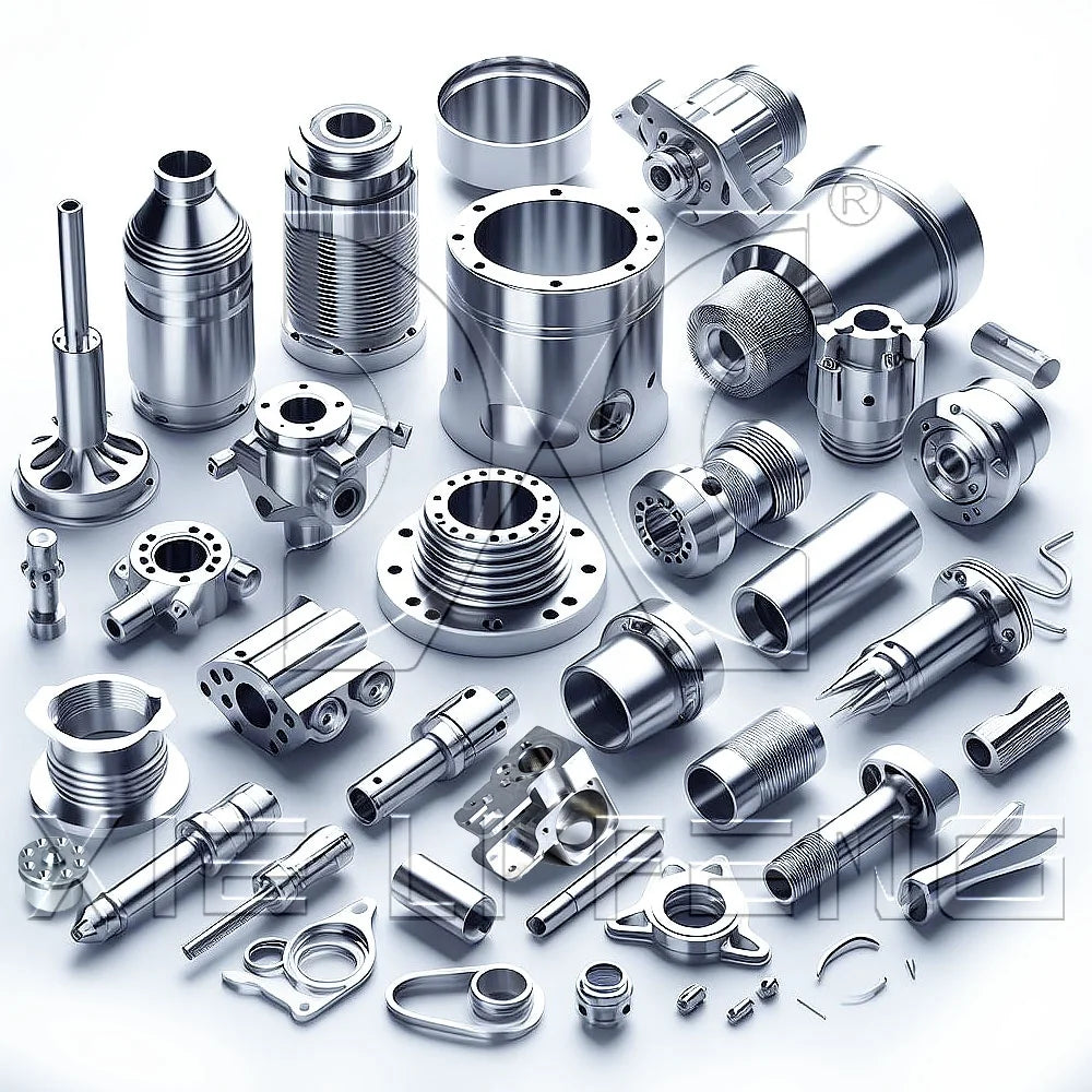 Customize Different Material Processing Service Plastic Nylon Metal Stainless Steel Aluminum Alloy Titanium Machining Components