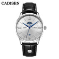 CADISEN Watch Men Automatic Mechanical Top Brand Luxury Watches Business Waterproof MIYOTA Movement Leather Mens Wristwatch