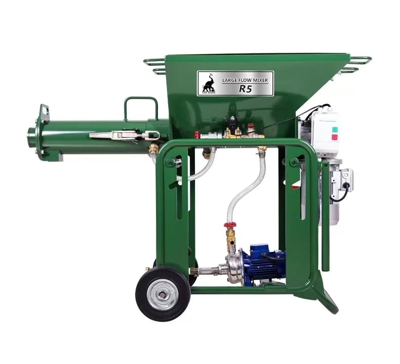 Yanxiang R5 Full-Automatic Commercial & Industrial Mixer for Putty Powder White Cement-Jiangsu Origin Long Lifetime