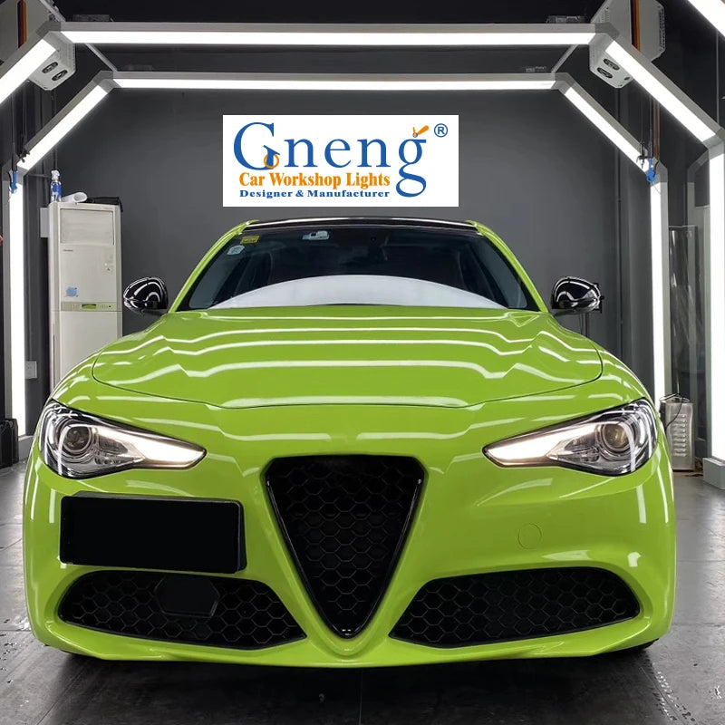 Best Selling Aluminum ZG/E1006 Linear Led Bay Light Auto Car Wash Light Tunnel Workshop Layout Design Garage Lighting