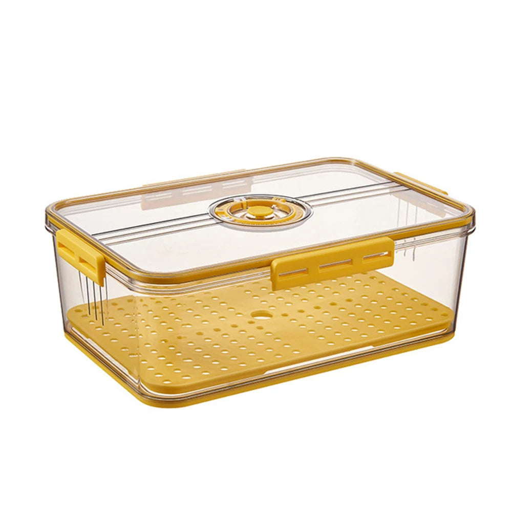 Cheap Wholesale Transparent Airtight Refrigerator Container Organizer