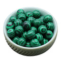Wholesale Natural Gemstone 8/10/16/18/20mm Malachite Beads Round Loose Stone Beads for Jewelry Making