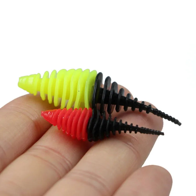 Seloc Fishing Lure Soft Worm 4.5cm/3.5cm Soft Bait  Soft Worm Soft Lure  Tiddler Bait Swimbait