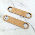 Customized Keychain Wooden Bartender Beer Speed Bottle Opener