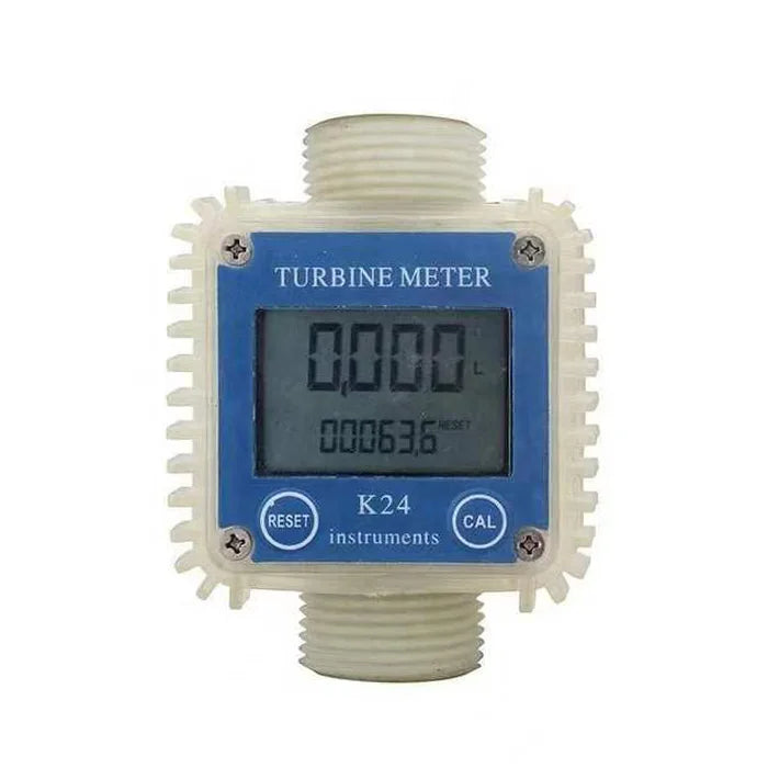 Chemical Pump Turbine Flow Meter K24 Electronic Ad blue AUS32 Urea Chemical Water Flowmeter Digital Ad Blue Pump
