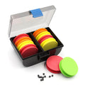 Selco China Factory Customize Colorful 10pcs Carp Fishing Eva Winder Leader Box Chod Zig Rig Wallet Set Line Winder