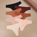Woman Seamless Panty One Piece Ice Silk Klassiek Nondergoed Laser Cut Brief Traceless Bezszwowe Majtki Underwear Woman Panties