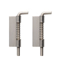 SX001 50mm *20mm Steel Truck Spring Loaded Latch Shoot Bolt Pin Bracket Thickened 1.5mm Door