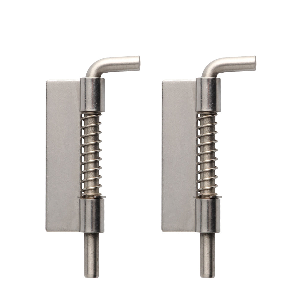 SX001 50mm *20mm Steel Truck Spring Loaded Latch Shoot Bolt Pin Bracket Thickened 1.5mm Door