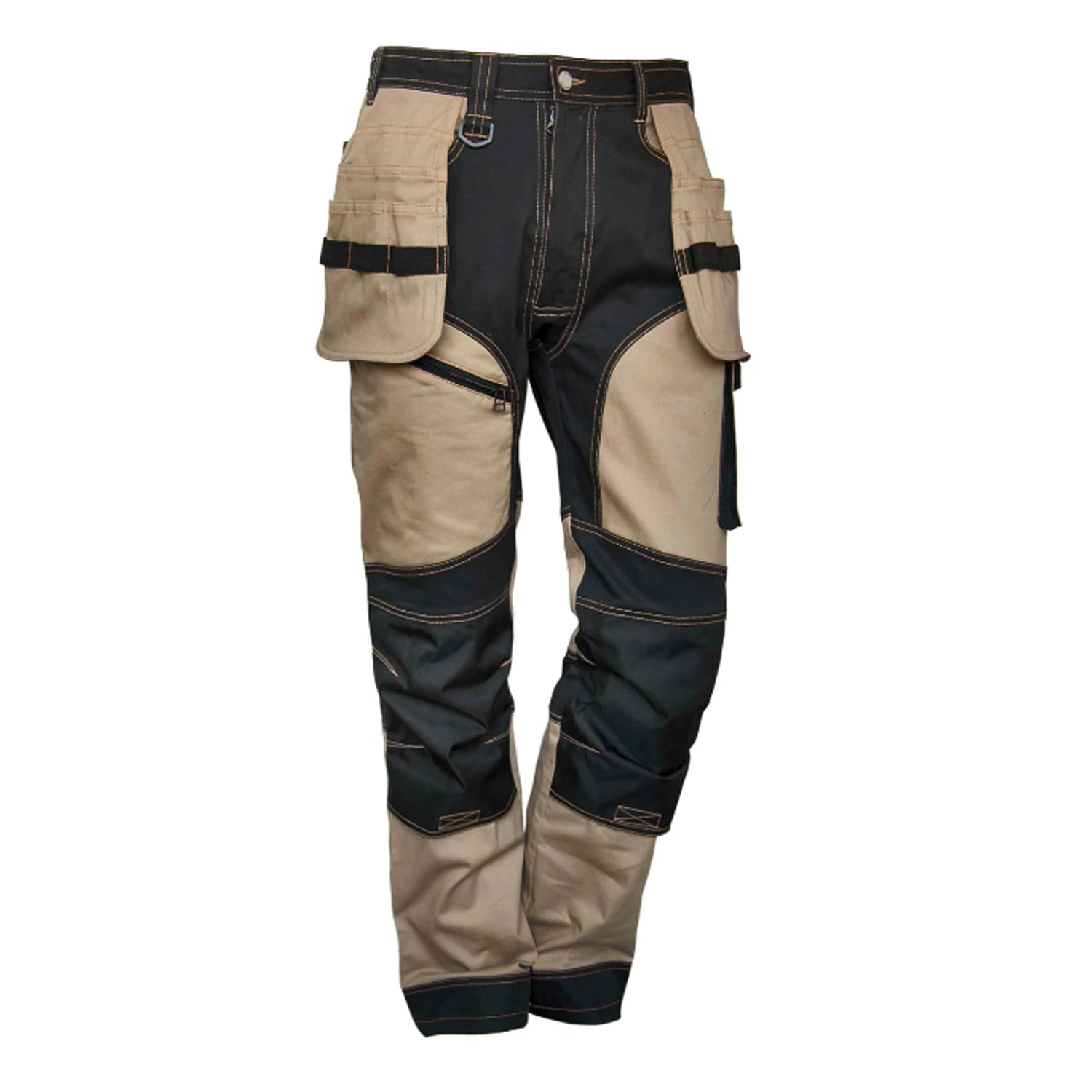 Custom Construction Work Trousers Wholesale Cotton Mens Pockets Cargo Pants With Knee Pads Work Wear for Men