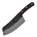 7 Inch Handmade Forged Full Tang Curved Boning Knife Slaughter Knife Stainless Steel 5cr15 Butcher Knife