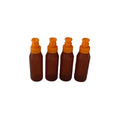 Factory Direct 10ml PE Brown Plastic Oral Liquid Bottle Portable Syrup Vial Packaging for Liquid Medicine