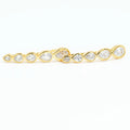 Hot Selling 18K Gold Filled Vvs Pear Moissanite Earrings Iced Out Fine 925 Silver Diamond Earring Jewlery Women