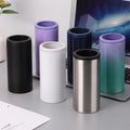 12oz Stainless Steel Beer Can Cooler Vacuum Skinny Tumbler Cola  Can Cooler Sleeve Keep Cold