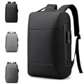 Mens 15.6 Inch Usb Knapsack Custom LOGO Business Travel Water Proof Anti Theft Password Lock Laptop Backpack