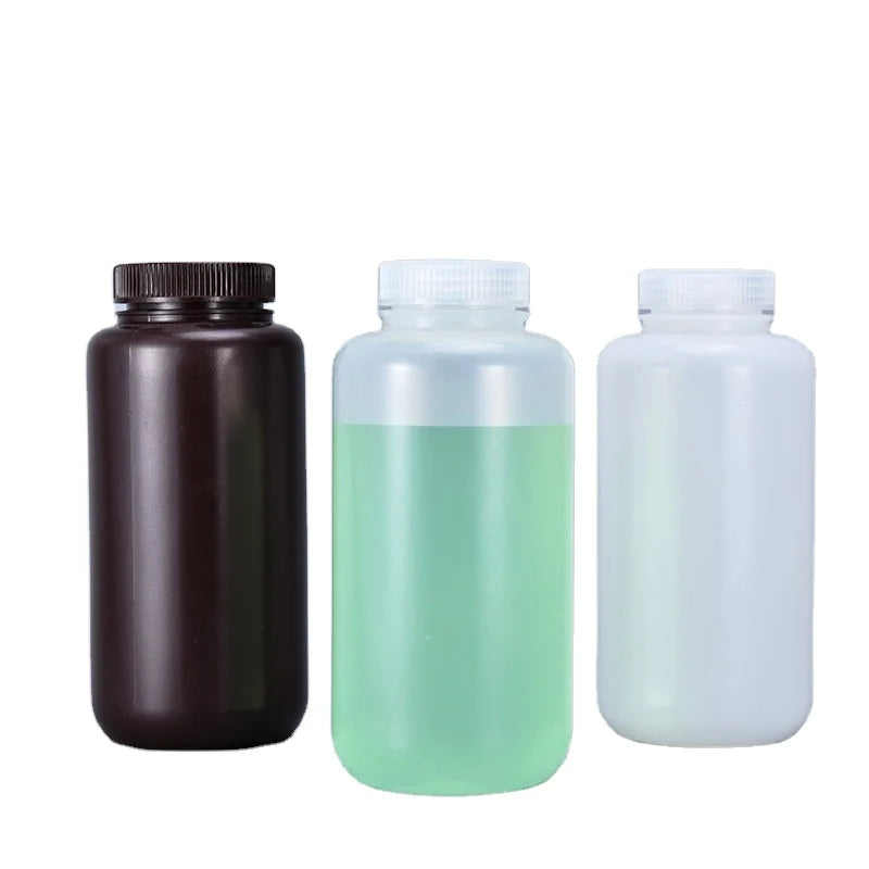 1000ml Industry Plastic Empty Bottles Chemical Solvent Storage Bottle With Sealing Cover