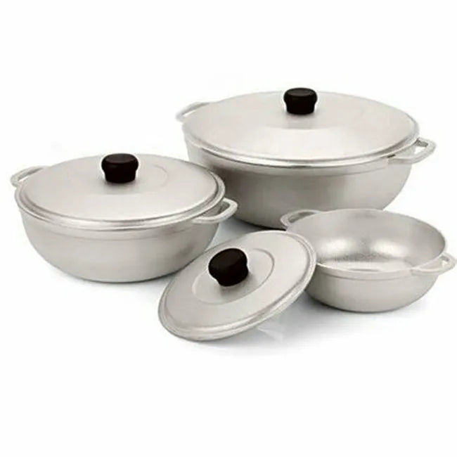 20cm 22cm 24cm 26cm Aluminum Pans Casseroles Cookware Sets