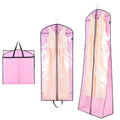 Three-dimensional Style Women Dress Storage Bag Clear Garment Suit Bags for Travel with Zipper Lock Dress Cover