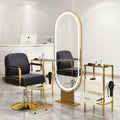 Modern Design Hair Barber Chair with Glass Cheap Price Salon Furniture for Workshop Application