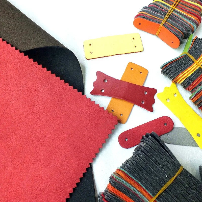 Custom Color 2.0-2.2mm Leather Catapult Pockets Slingshot Pouch for Hunting Slingshot