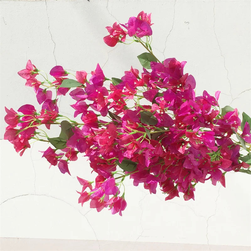 YOPIN-011 Outdoor Decoration Artificial Flowers Silk Bougainvillea Artificial Flower Tree