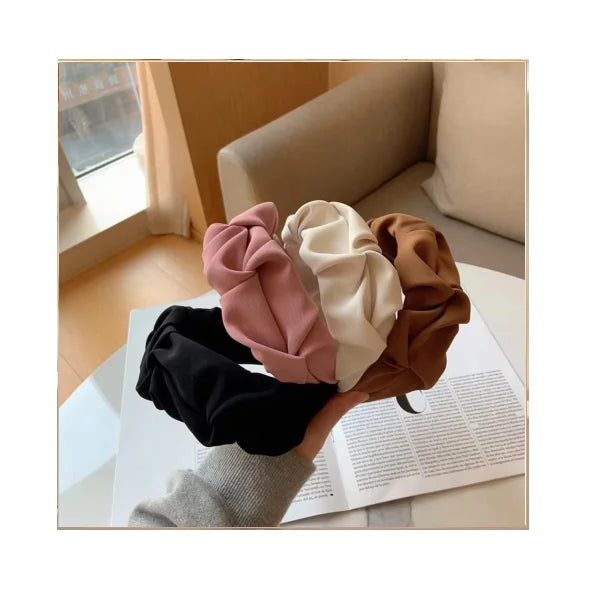Fashion Headbands Women Headdress Hair Band Hoop Designer Hairband Girls Hair Bow Boho Cloth Headbands
