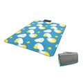 GSD Outdoor Ultrasonic Picnic Blanket Camping Blanket Machine Washable Picnic Blanket Waterproof Printed Portable Beach Mat