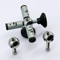 Modular Combination Cabinet Accessories Expansion Pipe Screw Stainless Steel Modern Design for Bathroom and Home Office Use