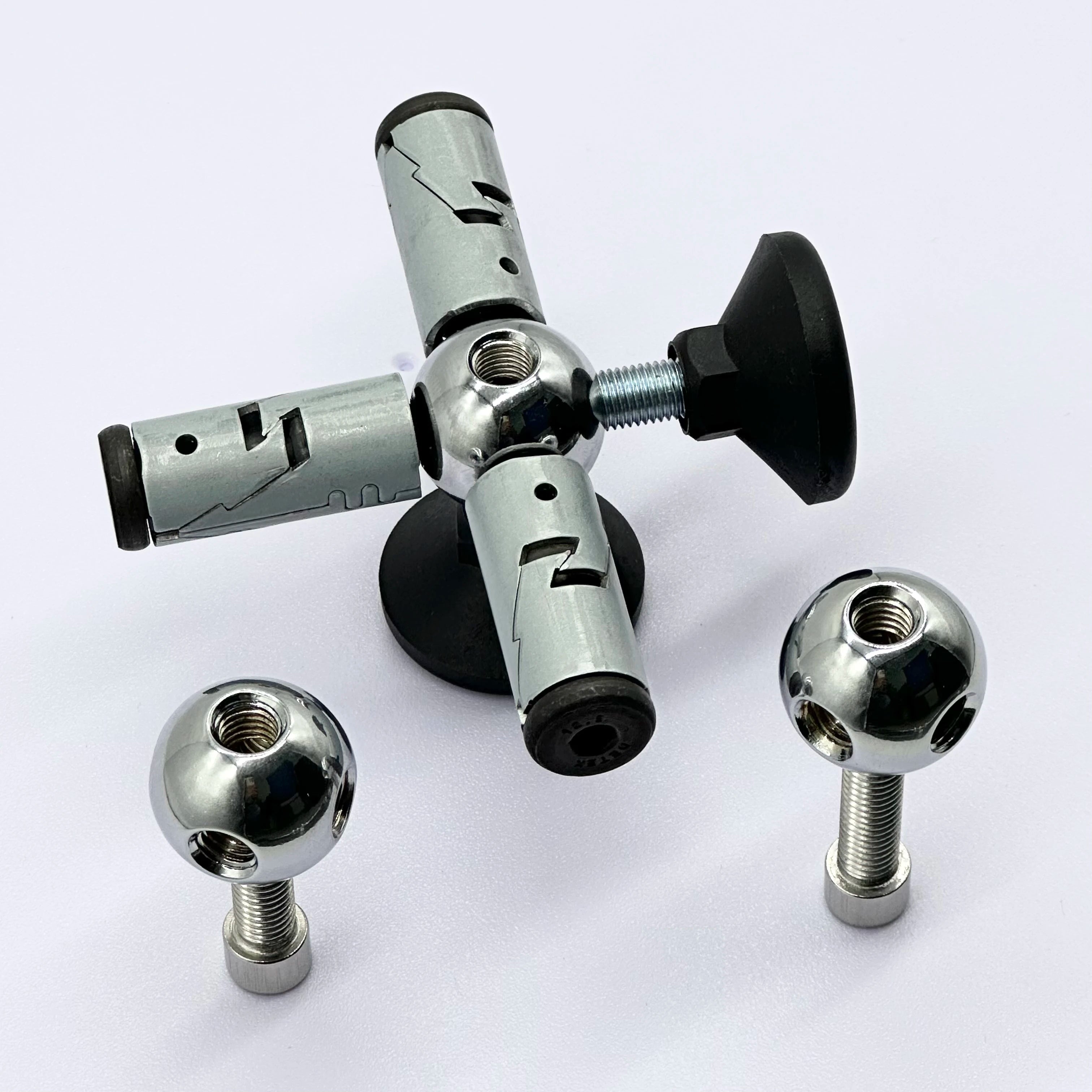Modular Combination Cabinet Accessories Expansion Pipe Screw Stainless Steel Modern Design for Bathroom and Home Office Use